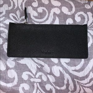 COACH Black Leather Wallet